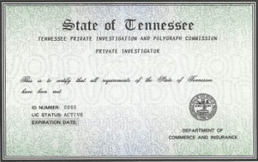 Tennessee PI license test study guide material